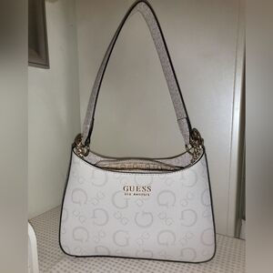 White GUESS Shoulder bag